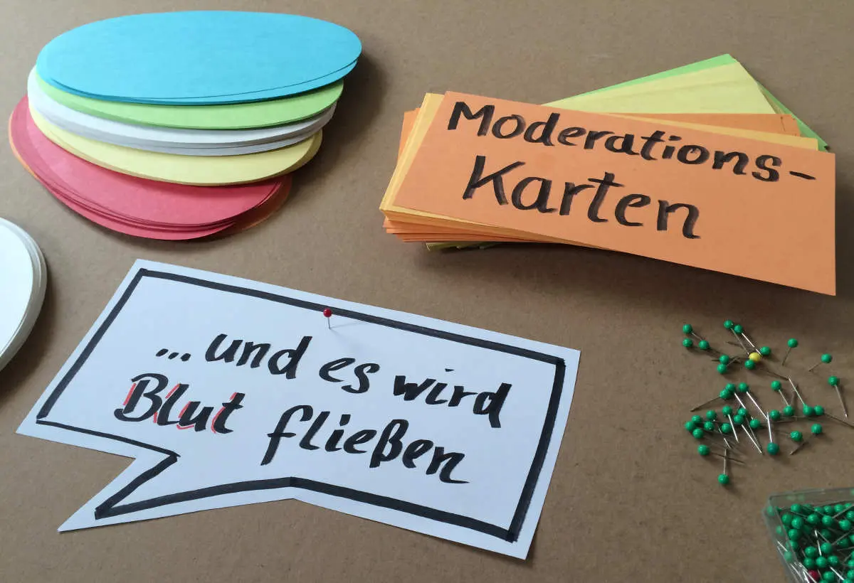 Post-It-Alternative Moderationskarten
