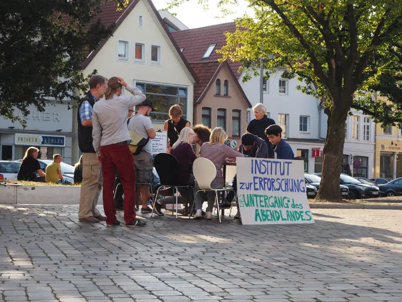 Aktion Oldenburg Schlossplatz